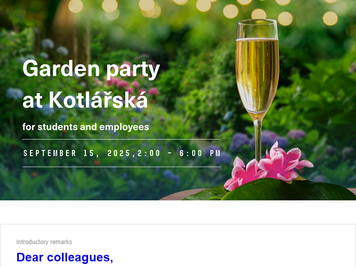 Newsletter for employees